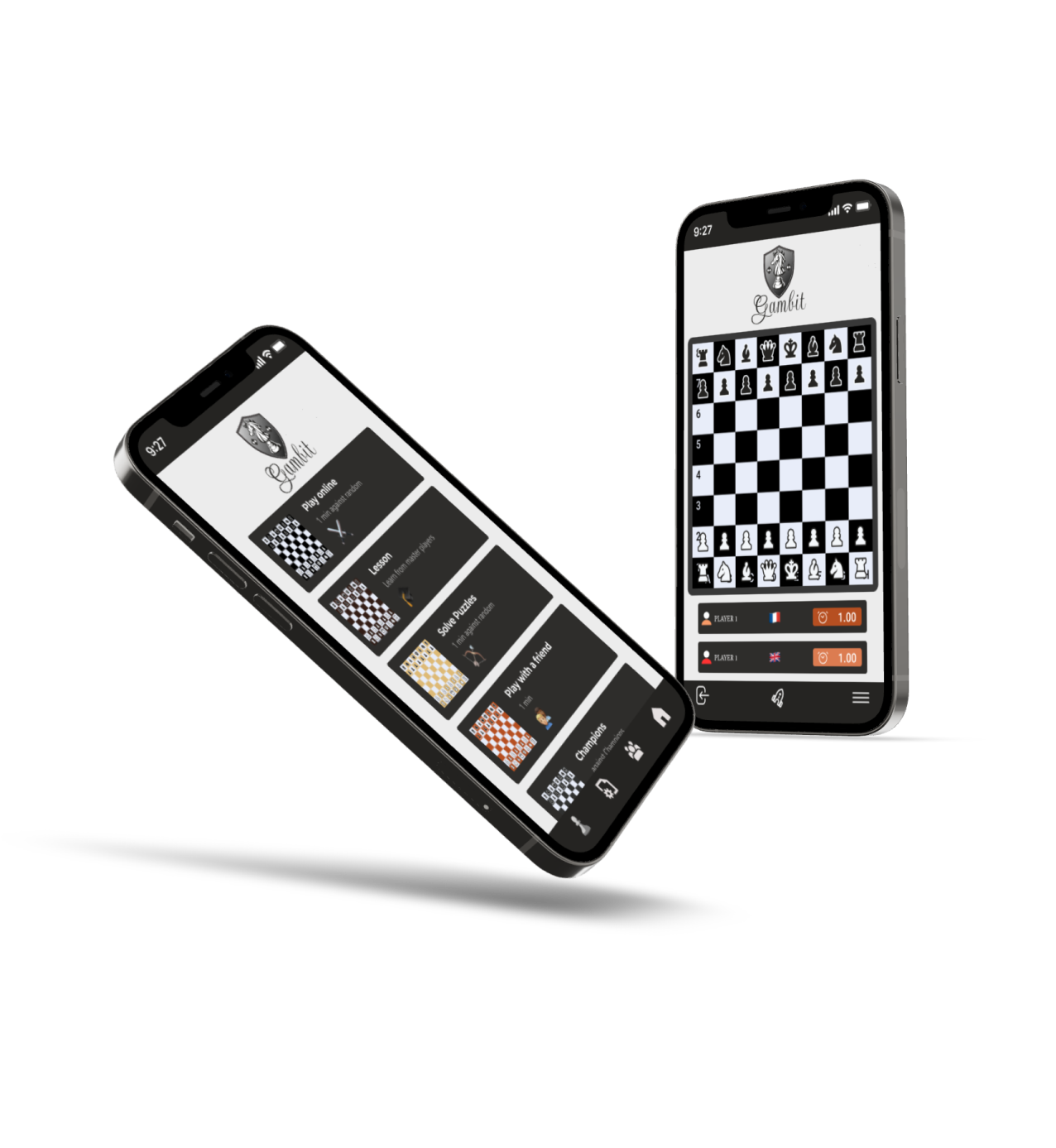 Chess App Mock ups